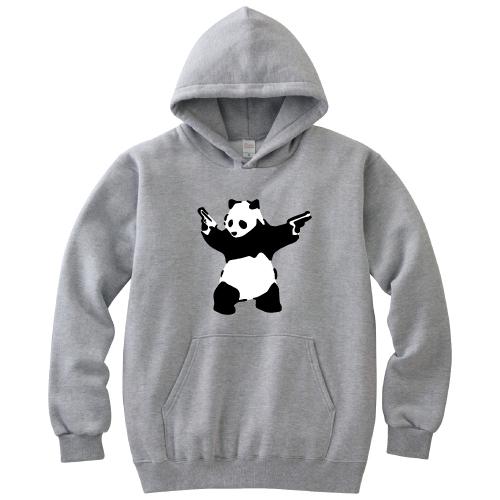 Banksy バンクシー パーカー DESTROY PANDA パンダ 長袖 秋物 冬物