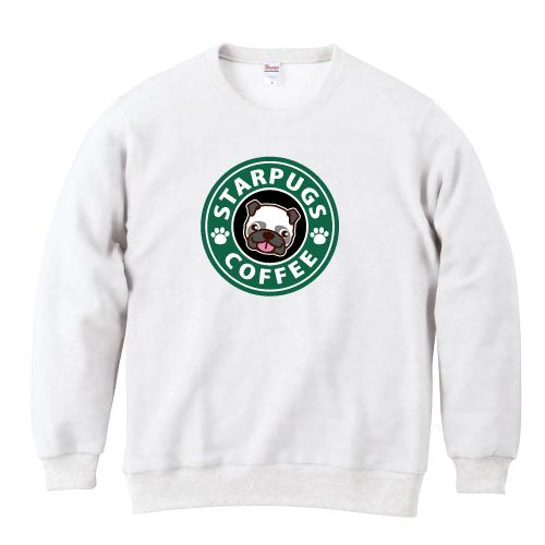 スターパグコーヒー トレーナー スウェット おもしろ パロディ クルー