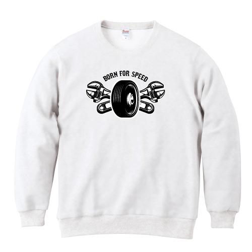 HYSTERIC カスタムホットロッドアート トレーナー BORN FOR SPEED トレーナー スウェット ホットロッド チョッパー