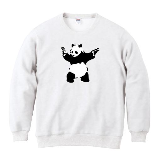 Banksy バンクシー DESTROY RACISM PANDA パンダ トレーナー