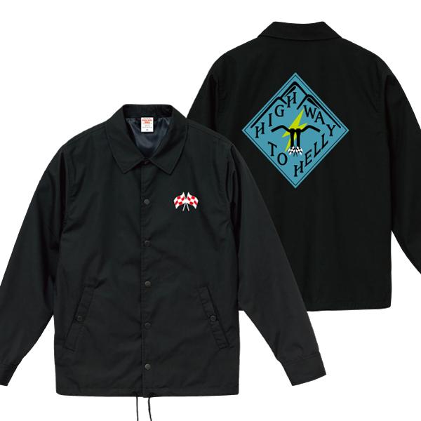 HIGH WAY TO HELL チェッカーフラッグ コーチジャケット チョッパー