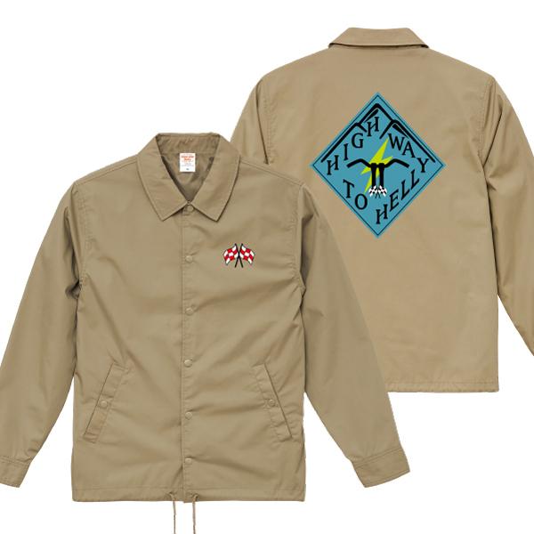 HIGH WAY TO HELL チェッカーフラッグ コーチジャケット チョッパー