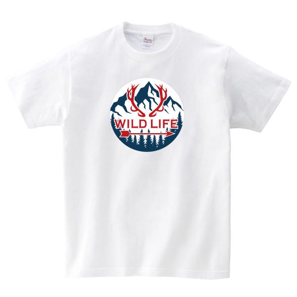 WILD LIFE Tシャツ ワイルドライフ ハンティング アウトドアライフ 