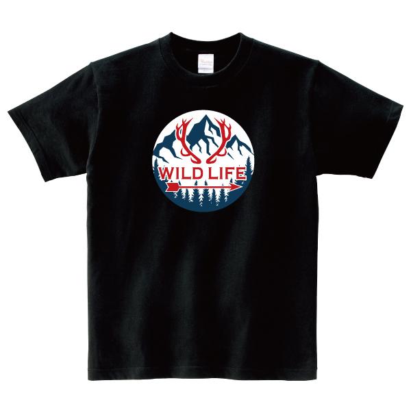 WILD LIFE Tシャツ ワイルドライフ ハンティング アウトドアライフ 