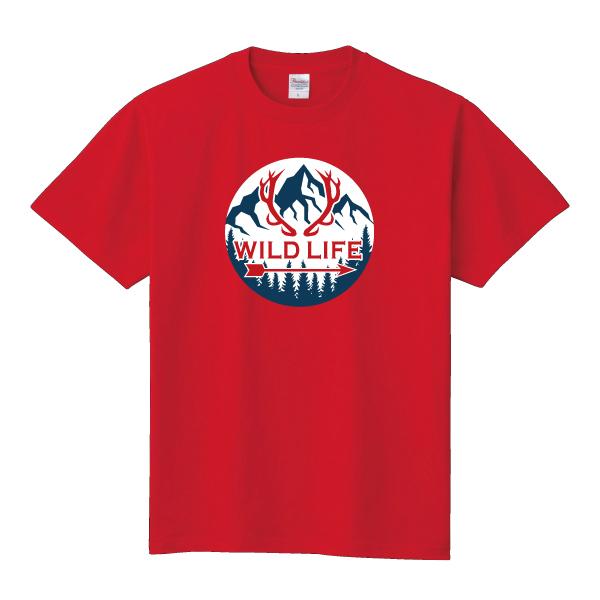 WILD LIFE Tシャツ ワイルドライフ ハンティング アウトドアライフ 