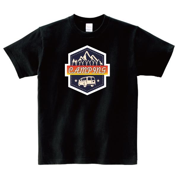 CAMPING Tシャツ バン アウトドアライフ キャンプ 150 160 WM WL S M L
