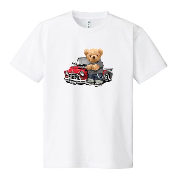 ドライ 速乾 ストリートベアー Tシャツ クマ 熊 カスタムトラック