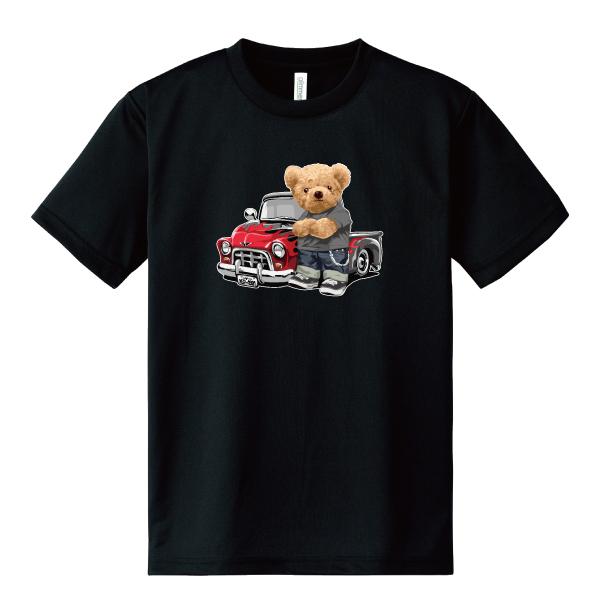 ドライ 速乾 ストリートベアー Tシャツ クマ 熊 カスタムトラック