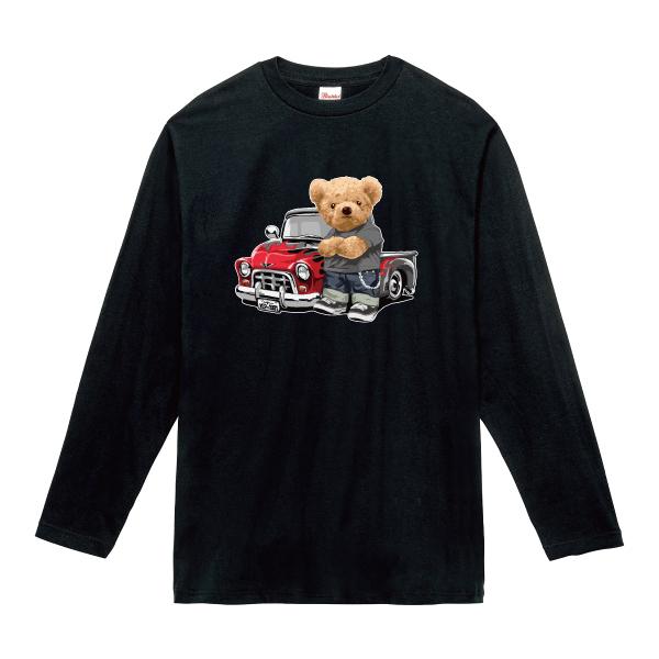 ストリートベアー ロンT 長袖Tシャツ クマ 熊 カスタムトラック