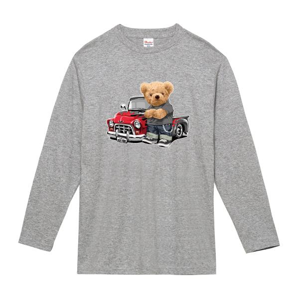 ストリートベアー ロンT 長袖Tシャツ クマ 熊 カスタムトラック