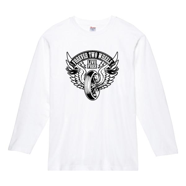 フライングホイール Forever Two Wheels ロンT 長袖Tシャツ FTW