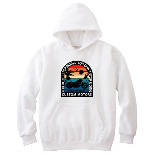 BORN TO RIDE パーカー バイカー バイク チョッパー アメカジ S M L XL
