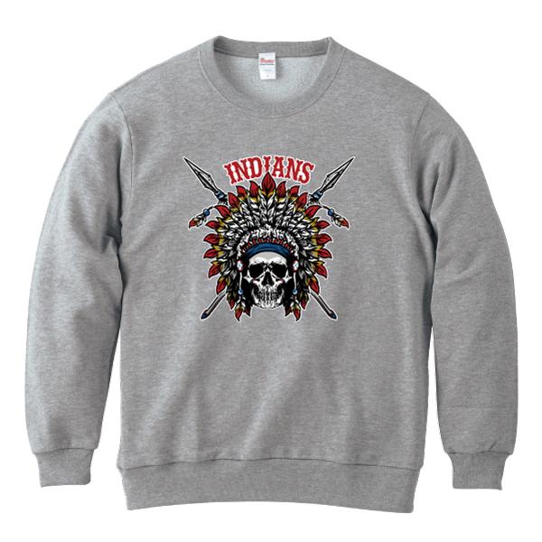 Indians インディアンス　トレーナー 楽天市場】Indian インディアン Heavy weight crew neck sweat