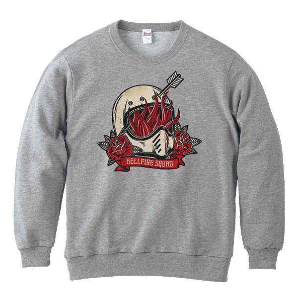 HELL FIRE SQUAD トレーナー スウェット バイカー バイク チョッパー