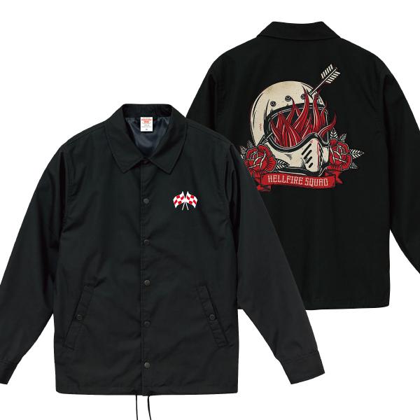 HELL FIRE SQUAD コーチジャケット バイカー バイク アメ車 アメカジ