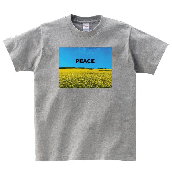 ウクライナ PEACE Tシャツ NO WAR 反戦 メンズ レディース 150 160 WM