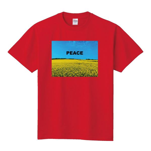 ウクライナ PEACE Tシャツ NO WAR 反戦 メンズ レディース 150 160 WM
