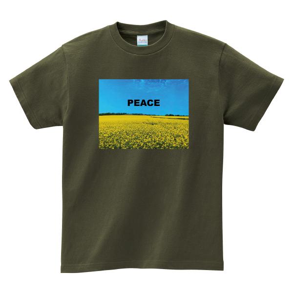 ウクライナ PEACE Tシャツ NO WAR 反戦 メンズ レディース 150 160 WM
