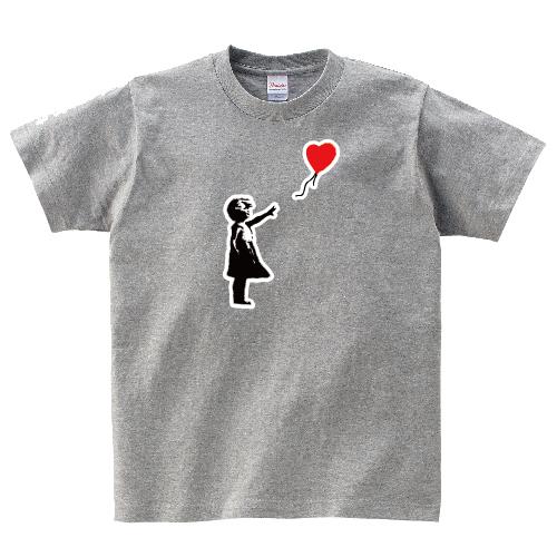 新品 未使用 BANKSY バンクシー ハート 風船 少年 少女 告白 Tシャツ 新品 未使用 BANKSY バンクシー ハート 風船 少年 少女 告白 Tシャツ