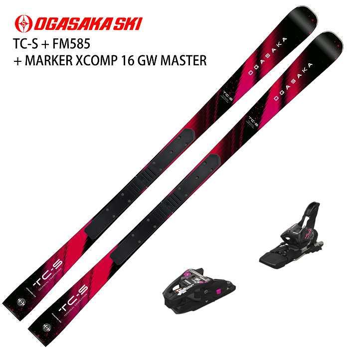 【今期モデル】OGASAKA オガサカ TC-S 165cm +COMP16付き OGASAKA（オガサカ） [特典付][スキー2点セット]オガサカ スキー板