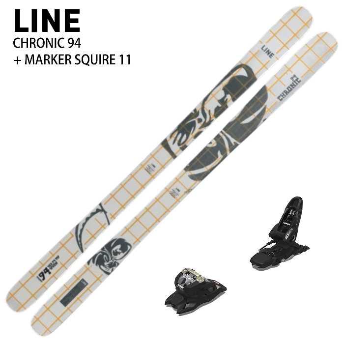 特典付][スキー2点セット]ライン スキー板 2027 LINE CHRONIC 94 +