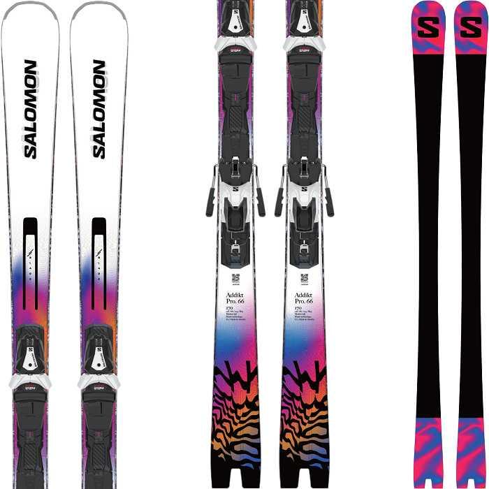 SALOMON サロモン スキー板 2026 ADDIKT PRO 66 + MI12 GW SALOMON サロモン スキー板 2026 ADDIKT PRO 66 + MI12 GW
