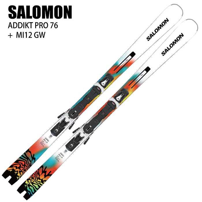 SALOMON サロモン スキー板 2026 ADDIKT PRO 76 + MI12 GW SALOMON サロモン スキー板 2026 ADDIKT PRO 76 + MI12 GW