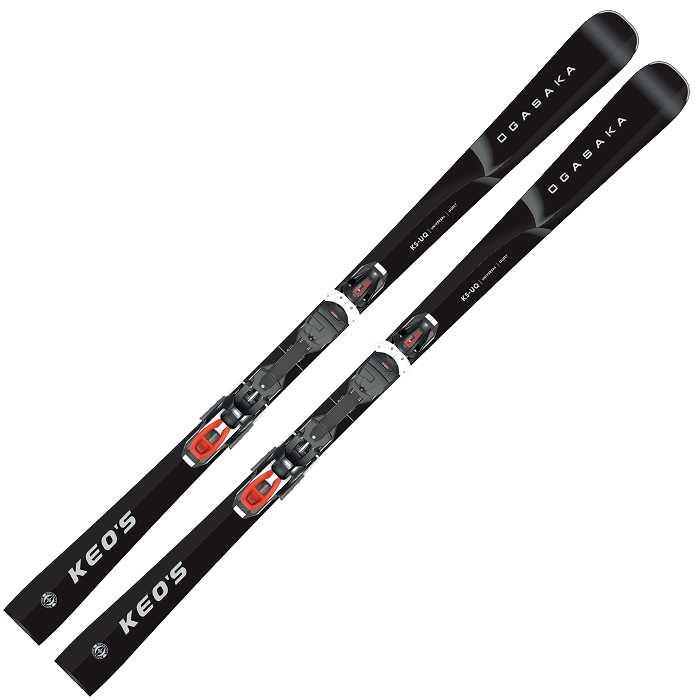 OGASAKA オガサカ スキー板 2026 KS-UQ/BK + PRD 11 GW ケオッズ