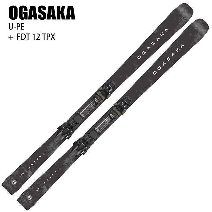 OGASAKA オガサカ スキー板 2026 U-PE/BK + FDT 12 TPX OGASAKA オガサカ スキー板 2026 U-PE/BK + FDT 12 TPX