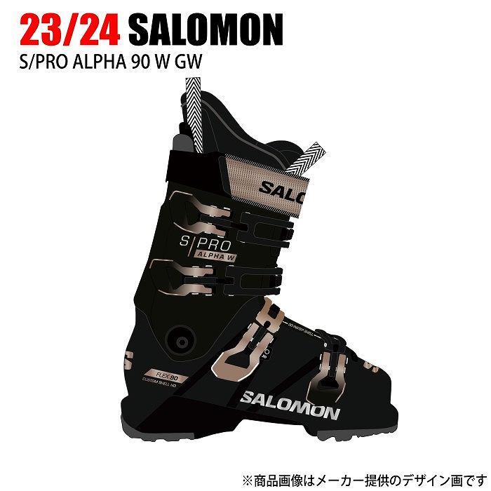SALOMON サロモン スキーブーツ 2024 S/PRO ALPHA 90 W GW BK SALOMON サロモン スキーブーツ 2024 S/PRO ALPHA 90 W GW BK