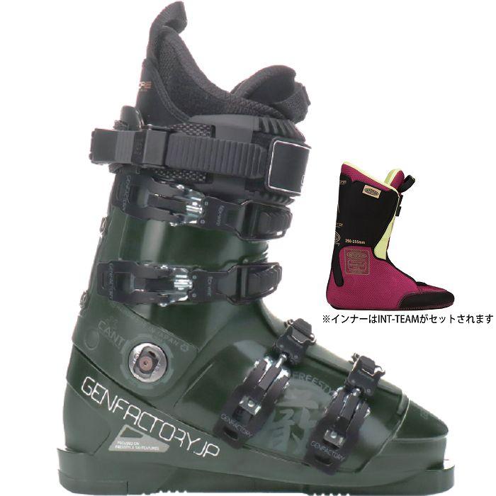GEN FACTORY ゲン 厳 スキーブーツ 2024 GENESIS 95 INT-TEAM GEN FACTORY ゲン 厳 スキーブーツ 2024 GENESIS 95 INT-TEAM