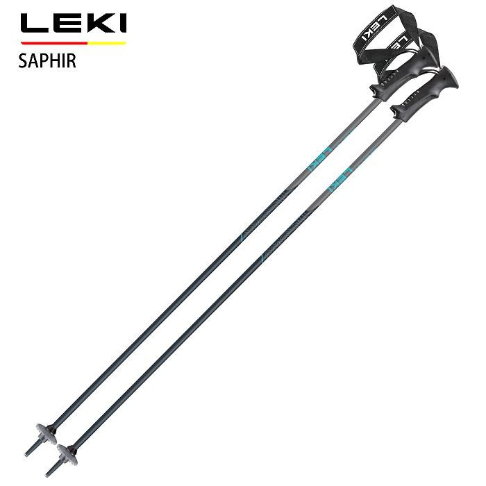 レキ ストック 2026 LEKI SAPHIR M.BL サファイア アルミポール 25-26 LEKI（レキ） ストック 2026 LEKI SAPHIR M.BL サファイア アルミ