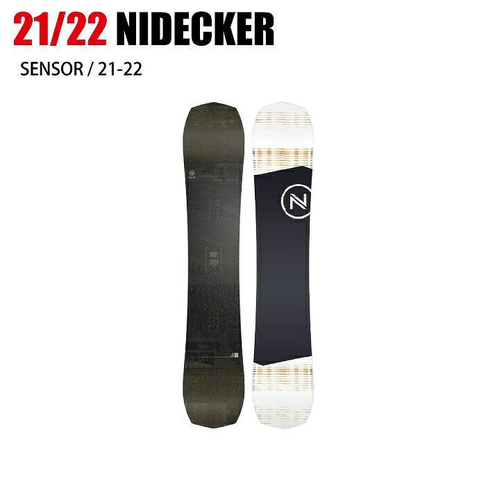 2022 NIDECKER ナイデッカー SENSOR スノーボード ボード板 送料無料でお届けします お取り寄せ センサー 21-22