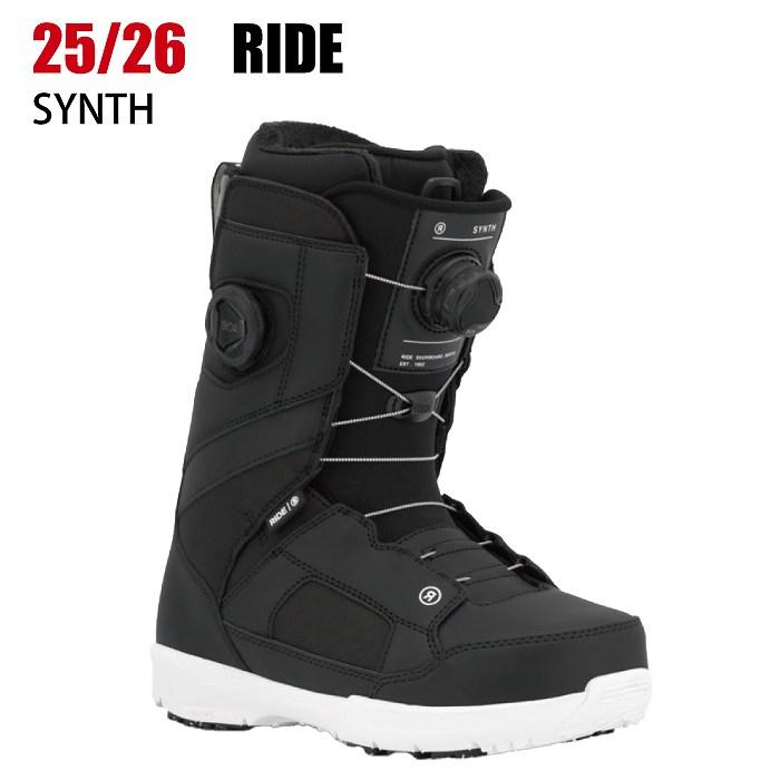 2026 RIDE ライド SYNTH シンス BLACK 25-26 レディース ダブルBOA スノーボード ブーツ ボア スノボ 2026 RIDE ライド SYNTH シンス BLACK 25-26 レディース ダブルBOA