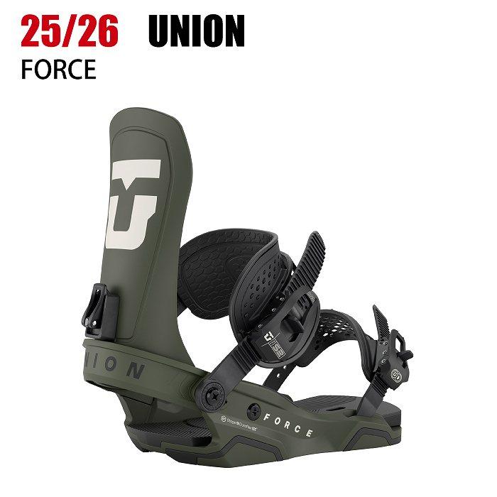 2026 UNION ユニオン FORCE (TEAM HB) フォース ARMY GREEN 25-26 スノーボード ビンディング バインディング 2026 UNION ユニオン FORCE (TEAM HB) フォース ARMY GREEN 25-26