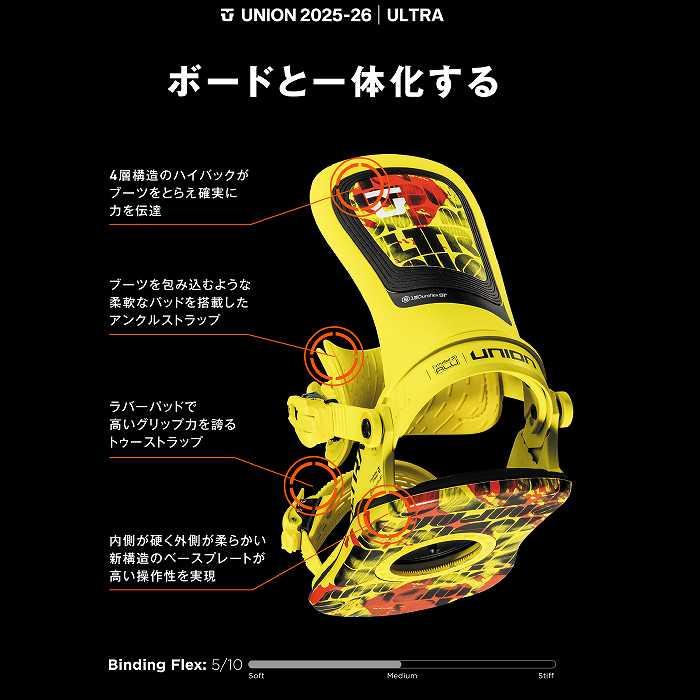 UNION BINDING 2026 ユニオン ULTRA (MEN) ウルトラ ARTHUR UNION BINDING 2026 ユニオン ULTRA (MEN) ウルトラ ARTHUR