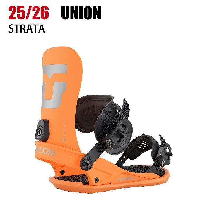 2026 UNION ユニオン STRATA ストラータ ORANGE 25-26 スノーボード ビンディング バインディング 2026 UNION ユニオン STRATA ストラータ ORANGE 25-26 スノーボード