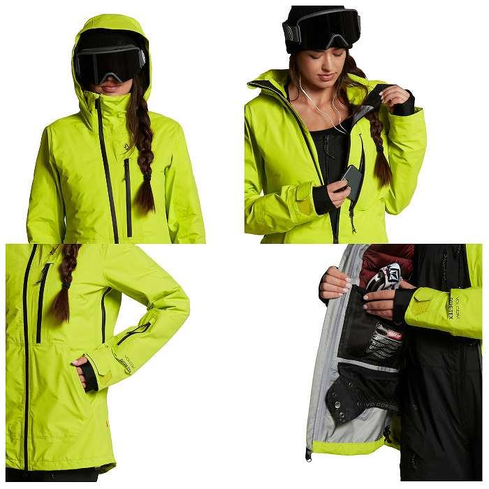 スノーボード VOLCOM NYA TDS INF GORE-TEX JACKET LIM VOLCOM ボルコム NYA TDS INF GORE-TEX JACKET LIM 20-21 ウエア