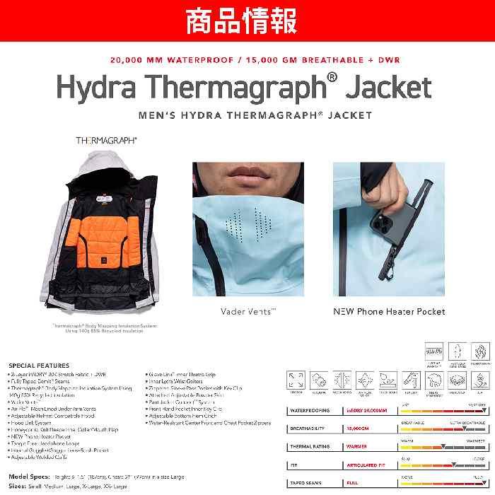 686 シックスエイトシックス ウェア Hydra Thermagraph Jacket 22-23 GOBLIN BLUE メンズ ジャケット  スノーボード ロクハチ :00302012316716:モリヤマスポーツ Yahoo!店 - 通販 - Yahoo!ショッピング