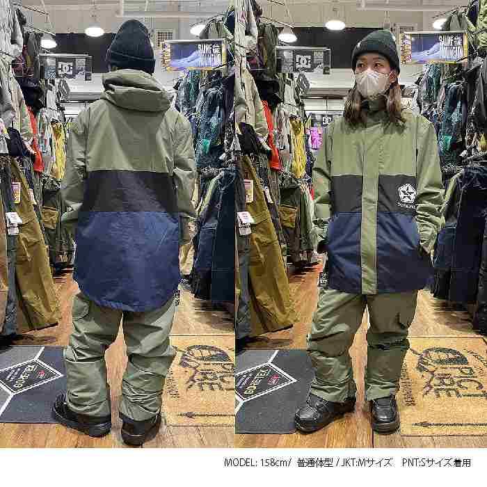 SESSIONS セッションズ ウェア VITAL JACKET 22-23 OLIVE/NAVY SESSIONS セッションズ ウェア VITAL JACKET 22-23 OLIVE/NAVY