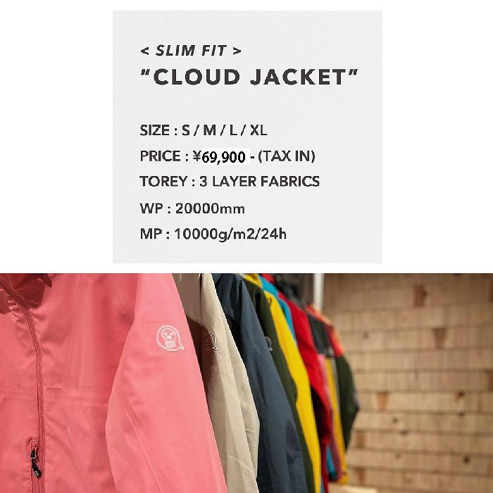 UNFUDGE アンファッジ ウェア CLOUD JACKET -SLIM FIT- 23-24 UNFUDGE アンファッジ ウェア CLOUD JACKET -SLIM FIT- 23-24