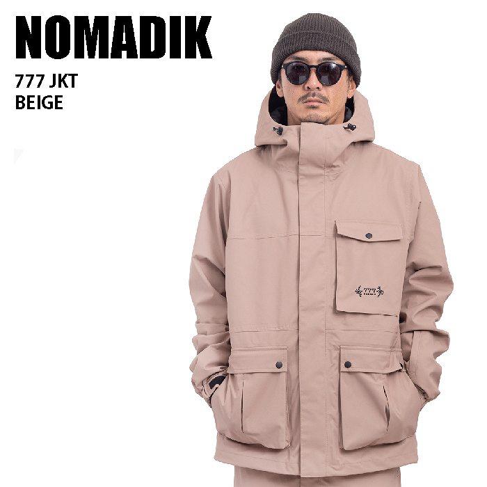 NOMADIK ノマディック ウェア 777 JKT 23-24 BEIGE メンズ ジャケット