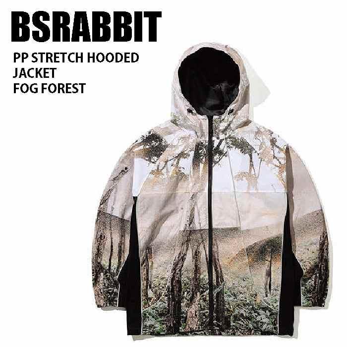 BSRABBIT ビエスラビット ウェア PP STRETCH HOODED JKT 23-24 FOG 