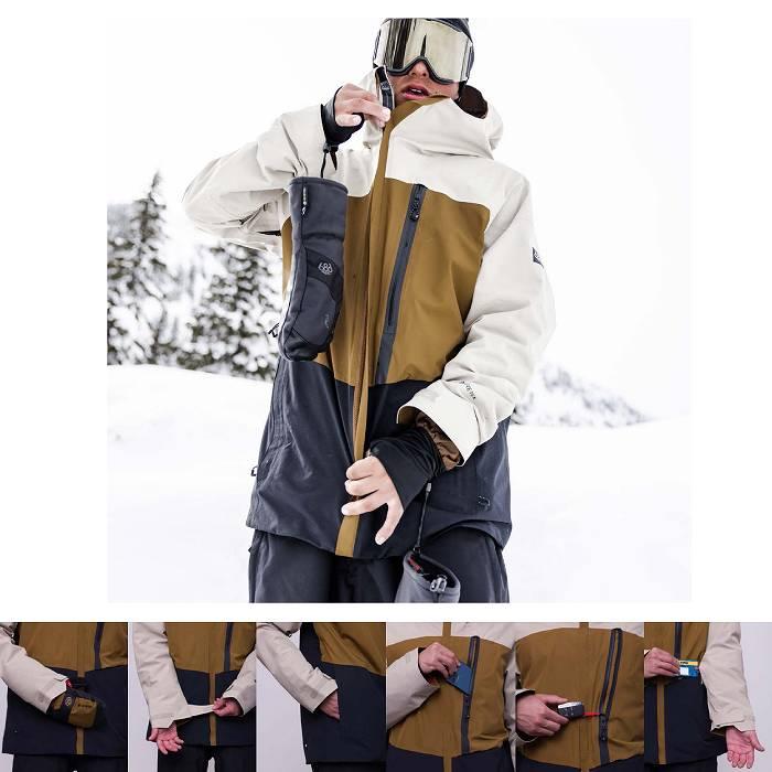 686 シックスエイトシックス ウェア GORE-TEX GT JKT 23-24 686 シックスエイトシックス ウェア GORE-TEX GT JKT 23-24