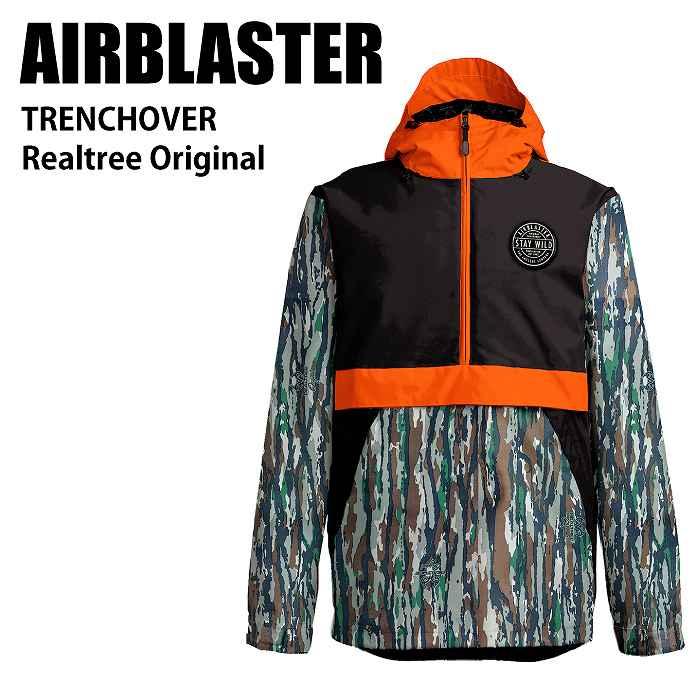 AIRBLASTER エアブラスター Trenchover Jacket Realtree Original 23-24 ボードウェア メンズ ジャケット スノーボード エアブラ AIRBLASTER エアブラスター Trenchover Jacket Realtree Original 23