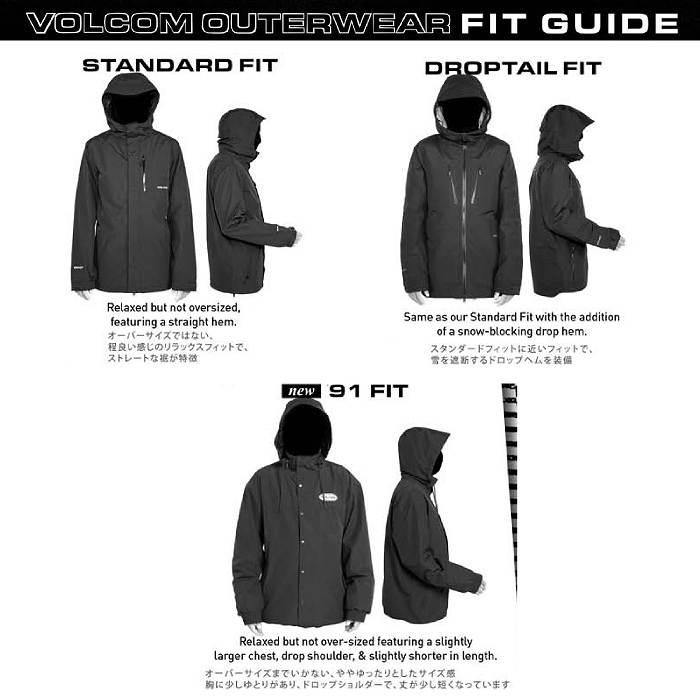 VOLCOM ボルコム G0652413 V.CO WFO JACKET BLK 23-24 ボードウェア メンズ ジャケット スノーボード｜moriyamasports｜05