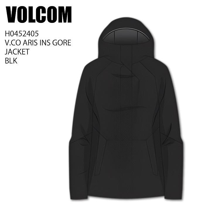 VOLCOM ボルコム H0452405 V.CO ARIS INS GORE JACKET BLK 23-24
