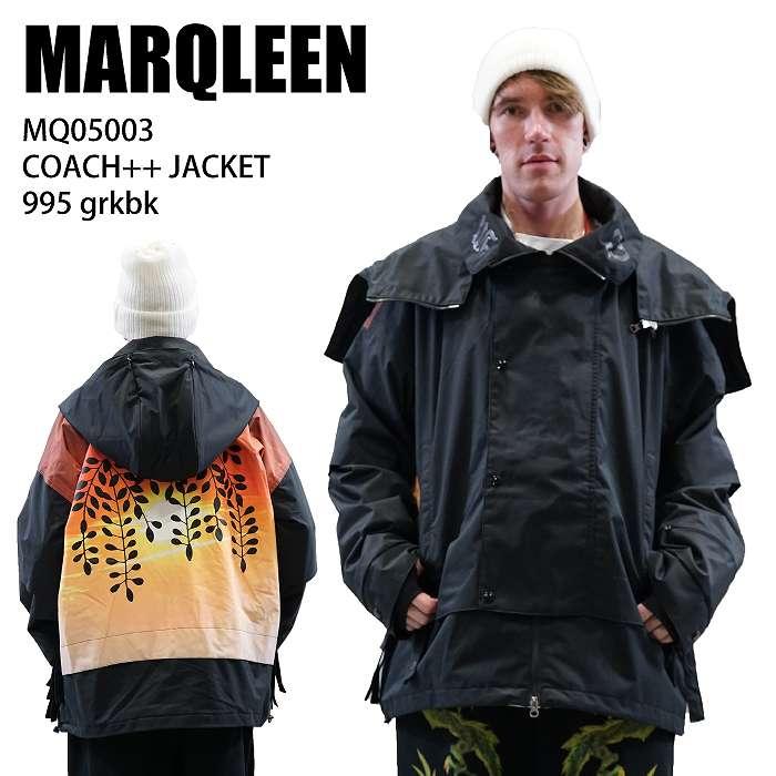 MARQLEEN マークリーン MQ05003 COACH++ JACKET 995 grkbk 24-25 MARQLEEN マークリーン MQ05003 COACH++ JACKET 995 grkbk 24-25