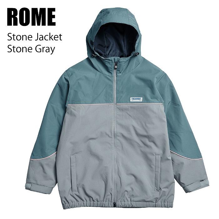 Stone  ジャケットローマ正規店購入 日本未発売 ROME ローム STONE JACKET GRAY 24-25 ウエア メンズ ジャケット