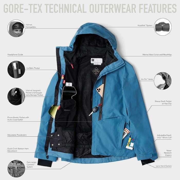 686 シックスエイトシックス M4WN135 GORE-TEX FRAGMENT SHELL 686 シックスエイトシックス M4WN135 GORE-TEX FRAGMENT SHELL